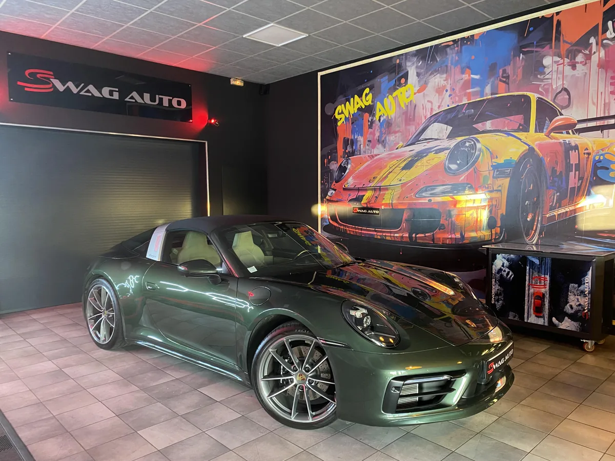 Porsche 911 Targa vert — Swag Auto Nancy